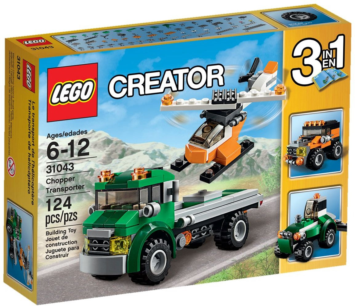 LEGO Creator 31043 Hubschrauber Transporter