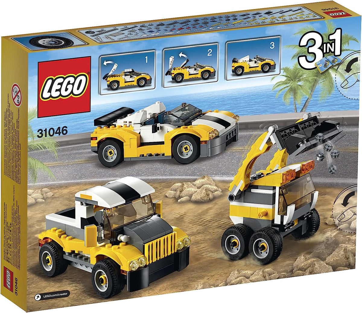 LEGO Creator 31046 Schneller Sportflitzer
