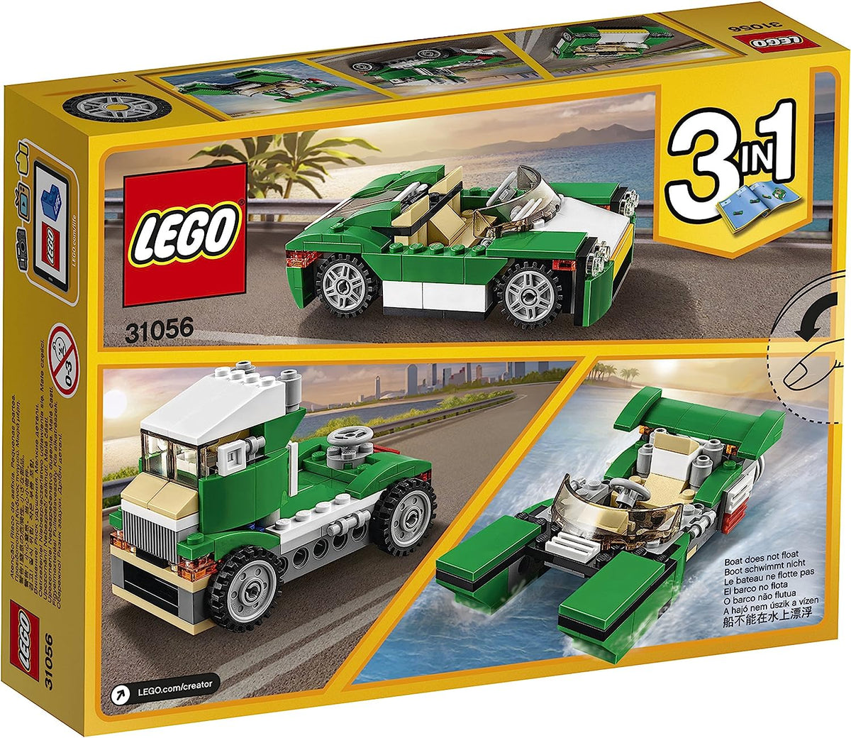 LEGO Creator 31056 Grünes Cabrio