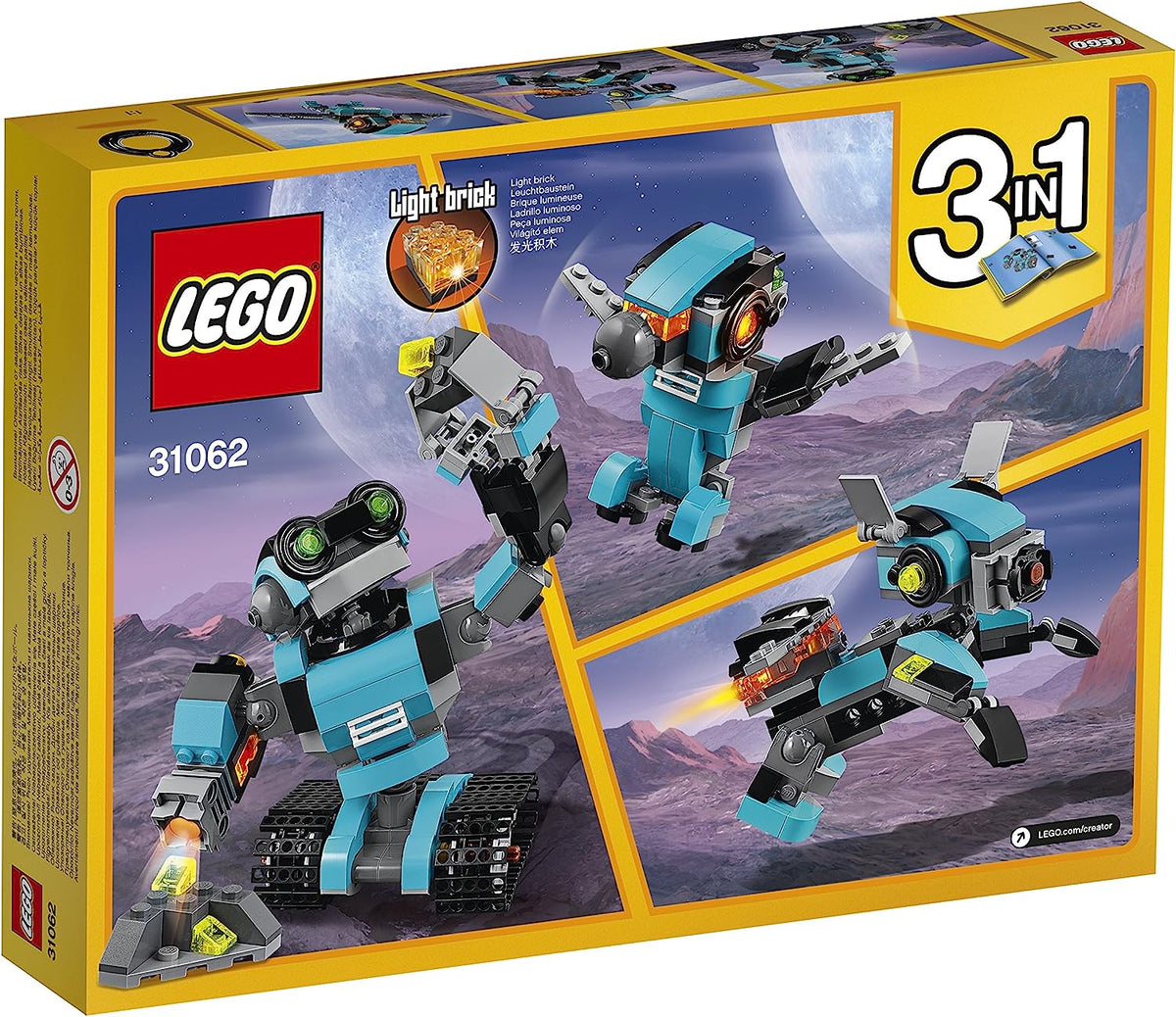 LEGO Creator 31062 Forschungsroboter