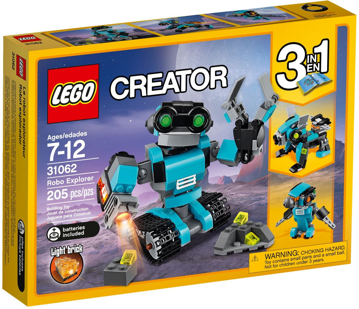 LEGO Creator 31062 Forschungsroboter