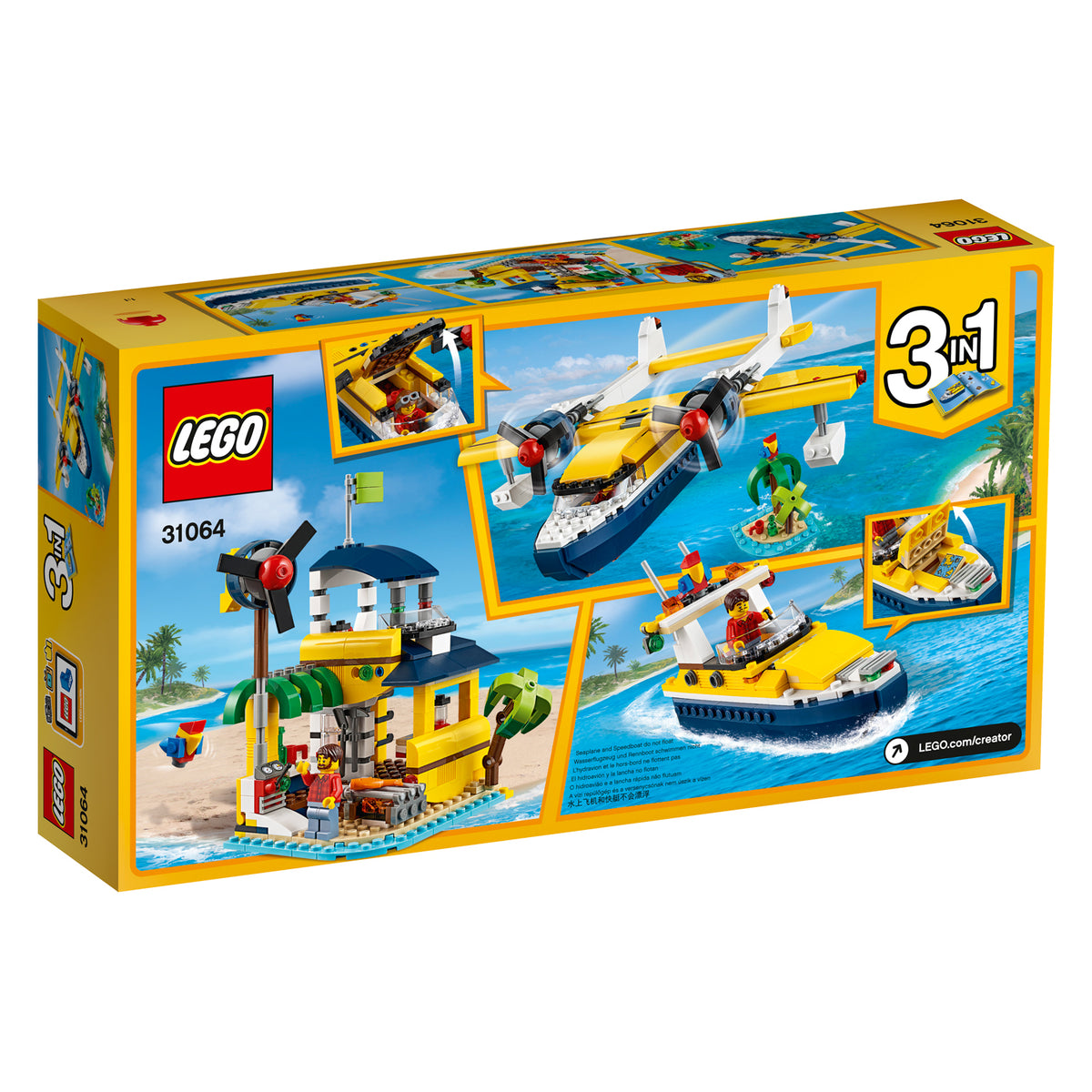 LEGO Creator 31064 Wasserflugzeug-Abenteuer