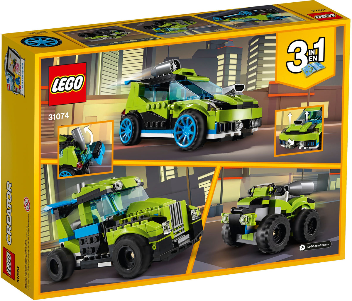 LEGO Creator 31074 Raketen Rallyeflitzer