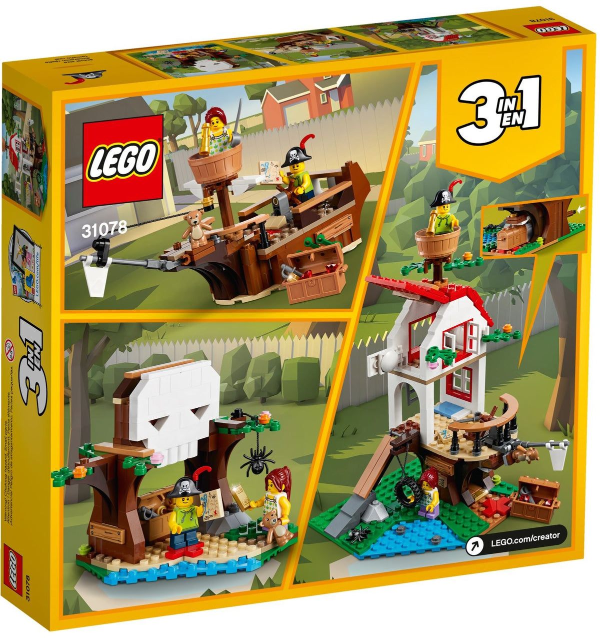 LEGO Creator 31078 Baumhausschätze