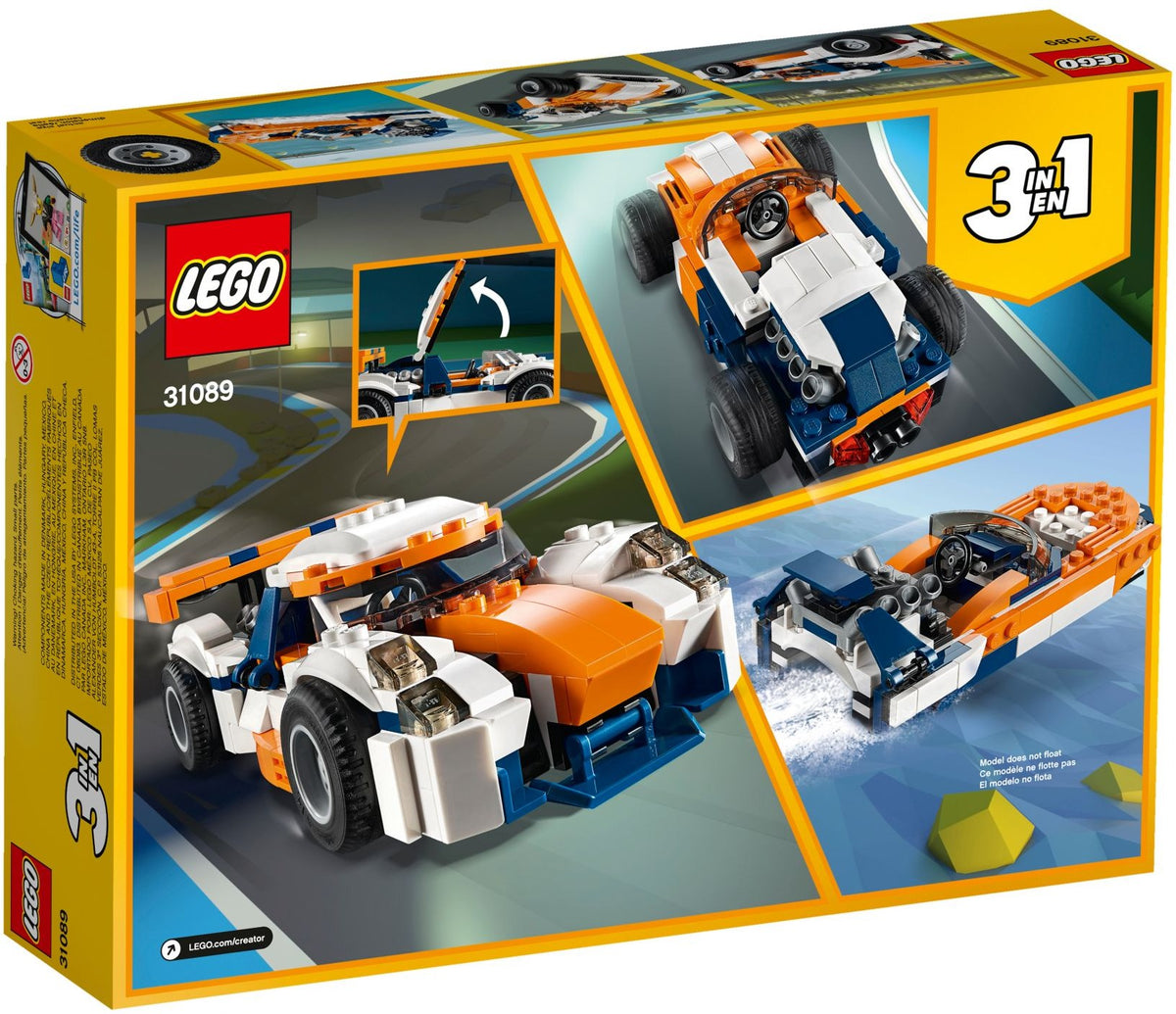 LEGO Creator 31089 Rennwagen