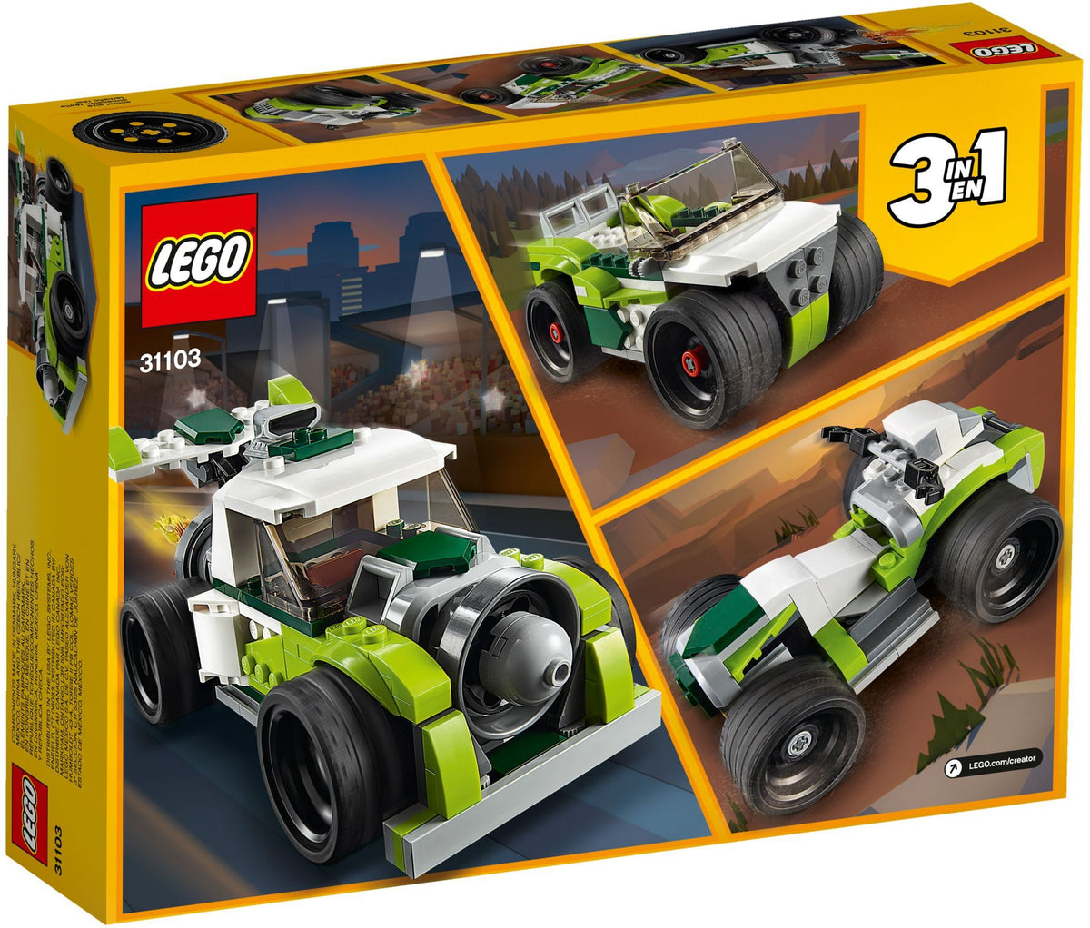 LEGO Creator 31103 Raketen-Truck