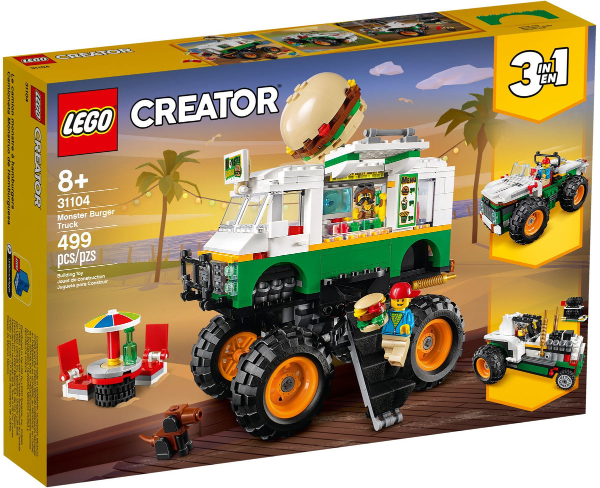 LEGO Creator 31104 Burger-Monster-Truck