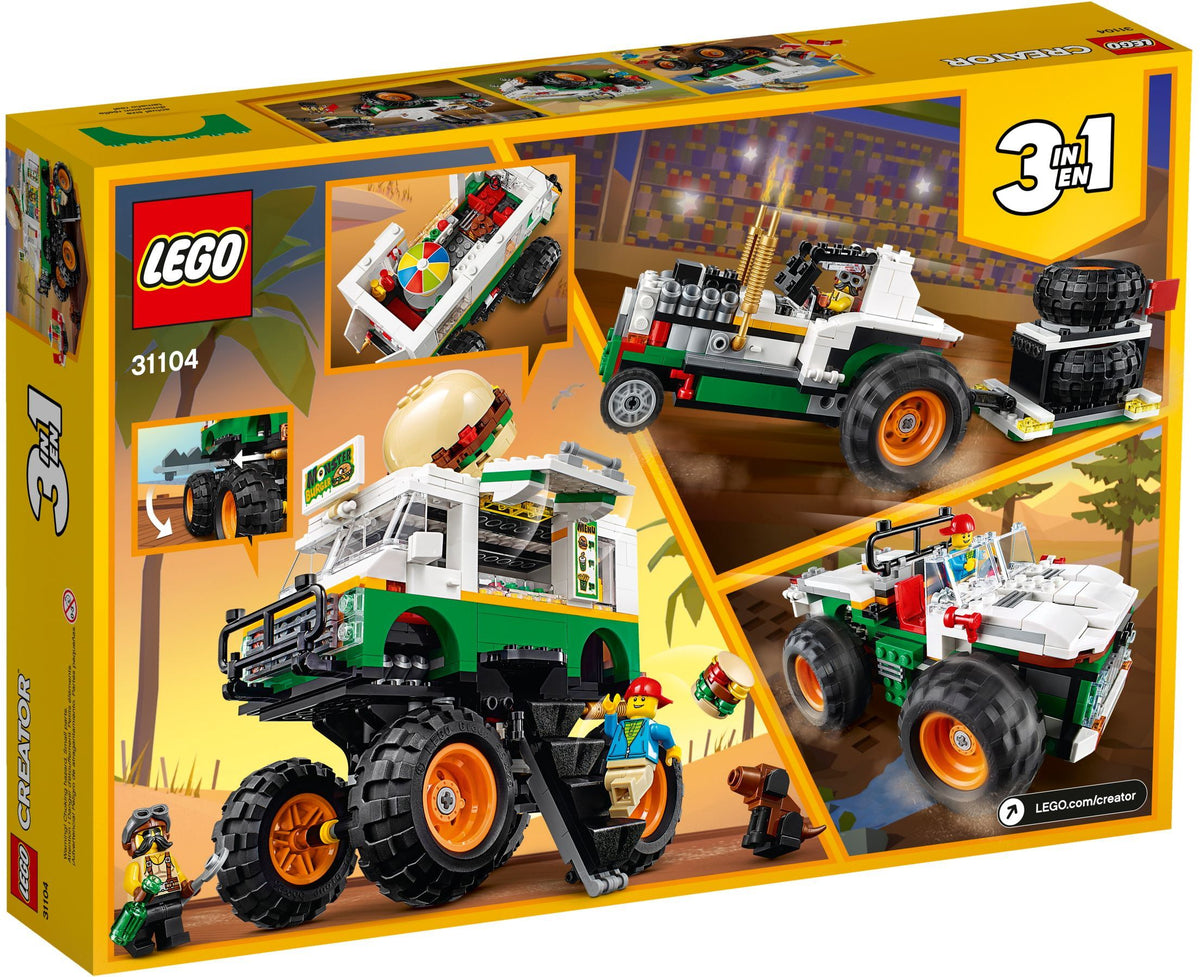 LEGO Creator 31104 Burger-Monster-Truck