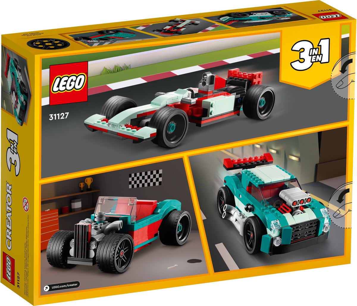 LEGO Creator 31127 Straßenflitzer