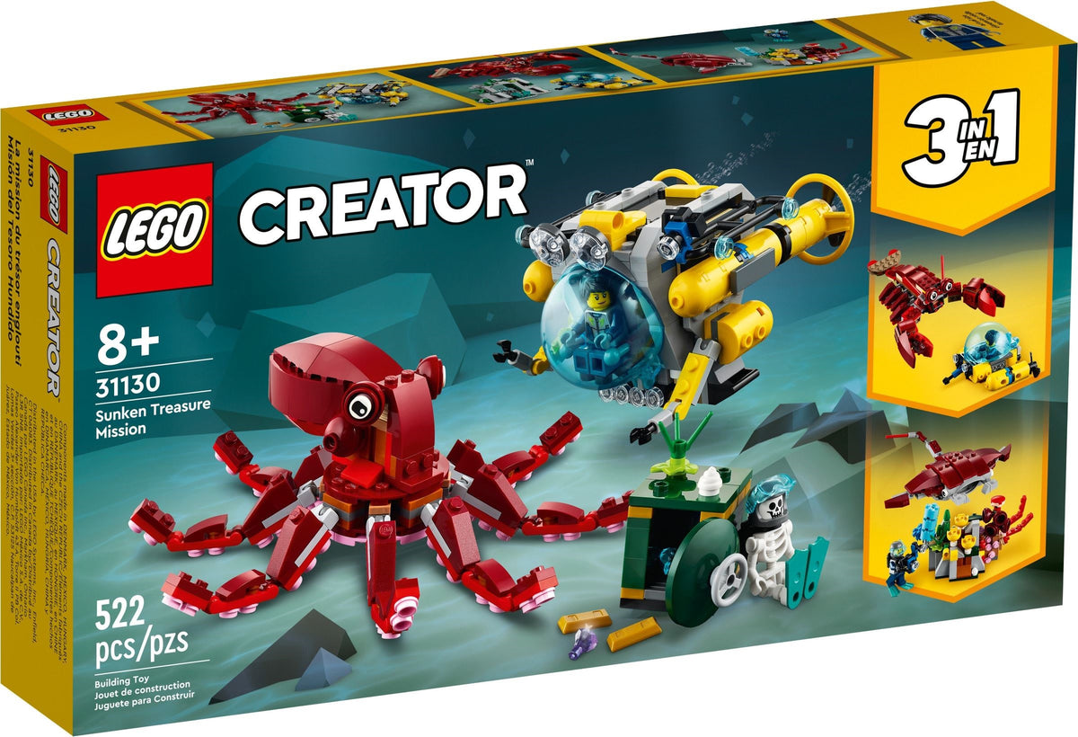 LEGO Creator 31130 Schatzsuche am Meeresgrund