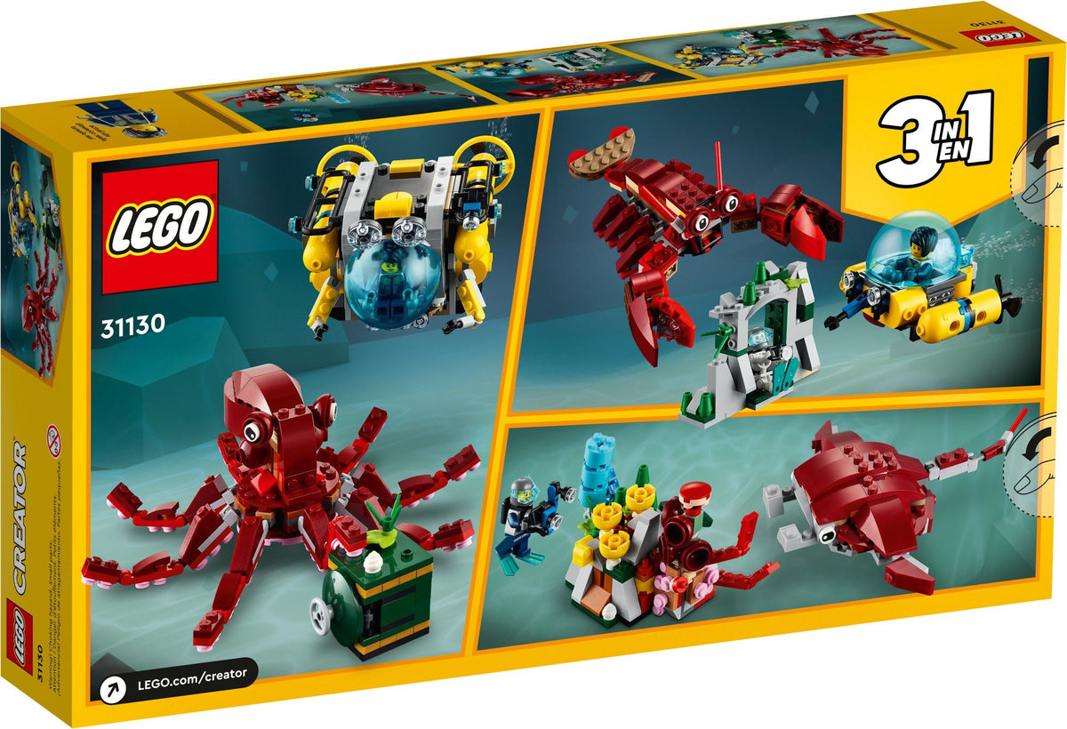 LEGO Creator 31130 Schatzsuche am Meeresgrund