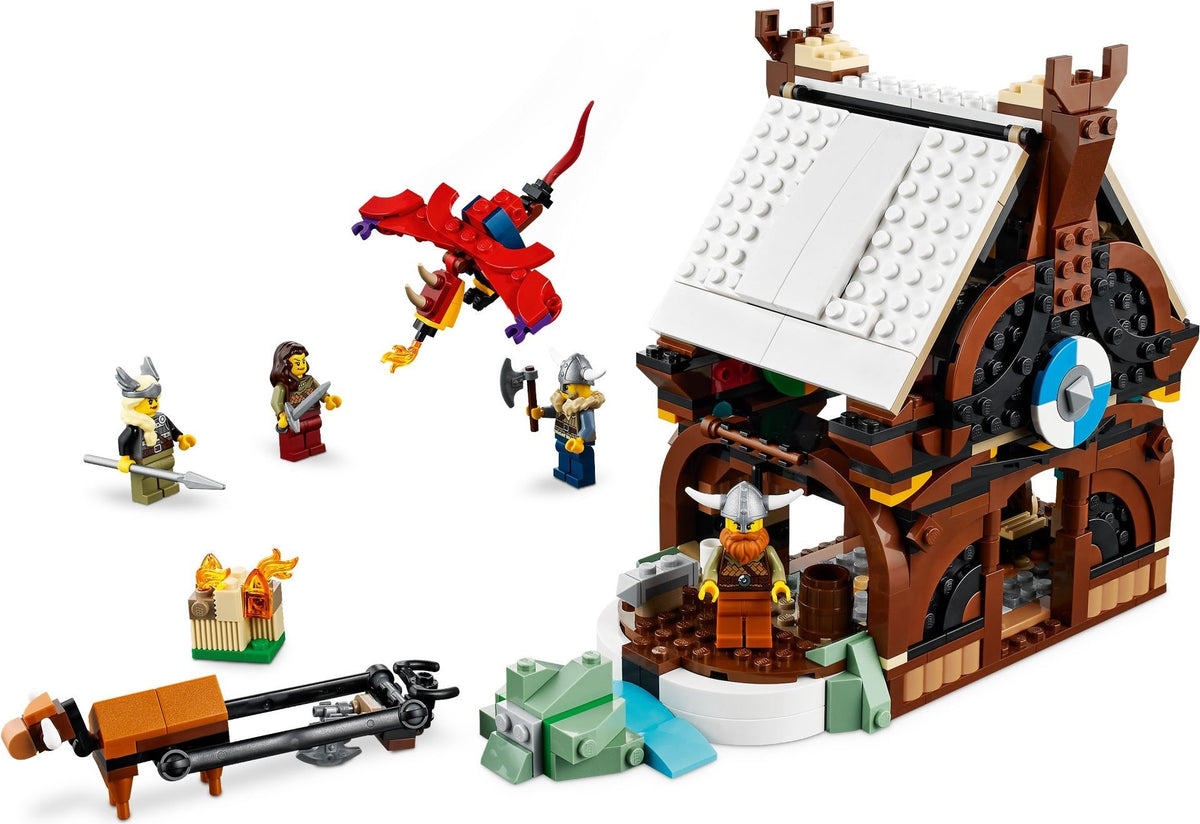 LEGO Creator 31132 Wikingerschiff mit Midgardschlange