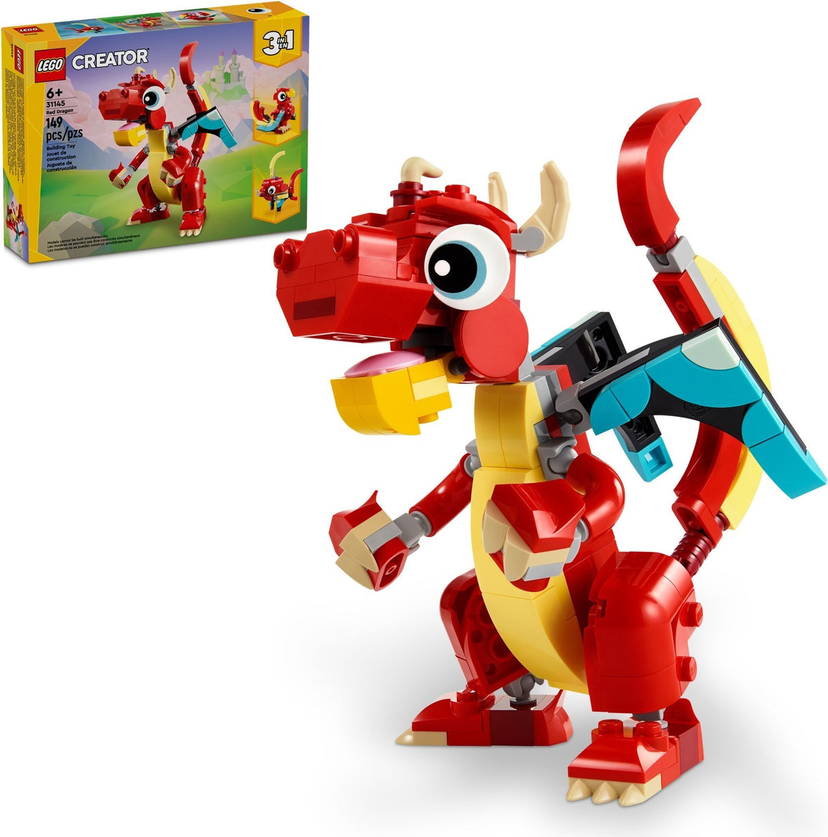 LEGO Creator 31145 Roter Drache