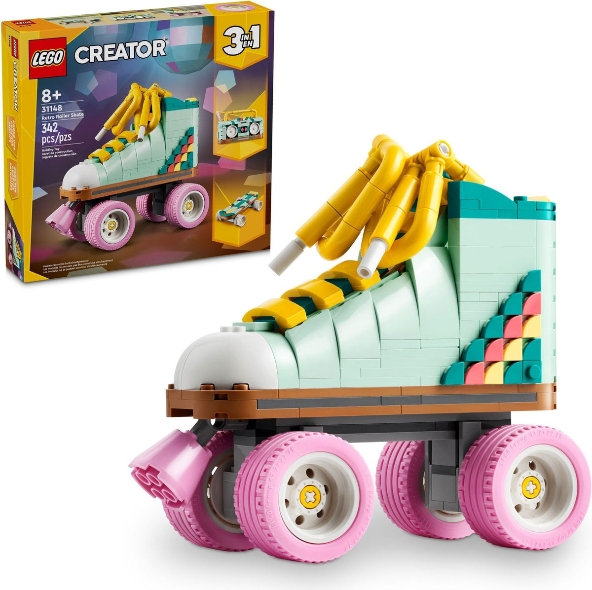 LEGO Creator 31148 Rollschuh