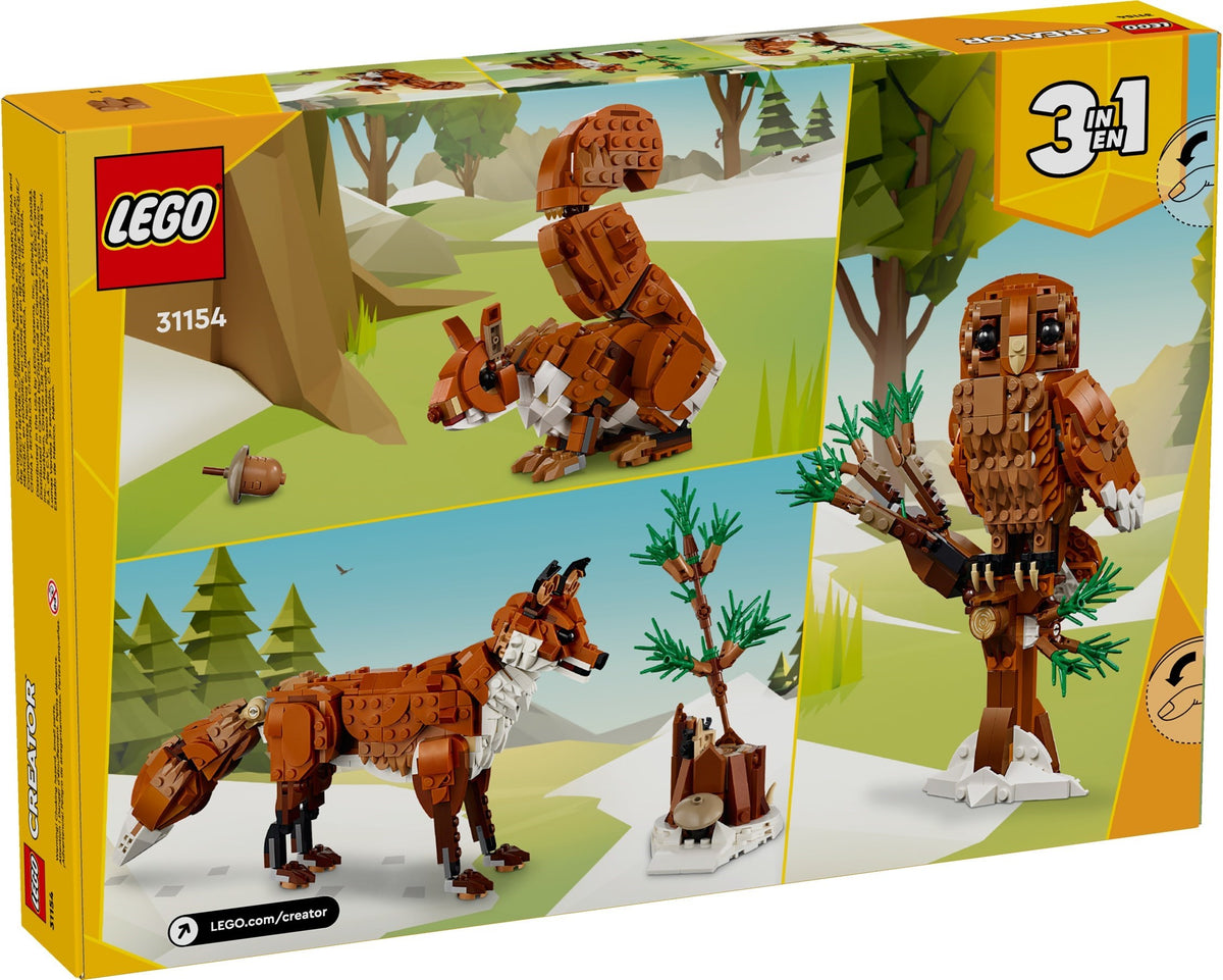 LEGO Creator 31154 Waldtiere Rotfuchs