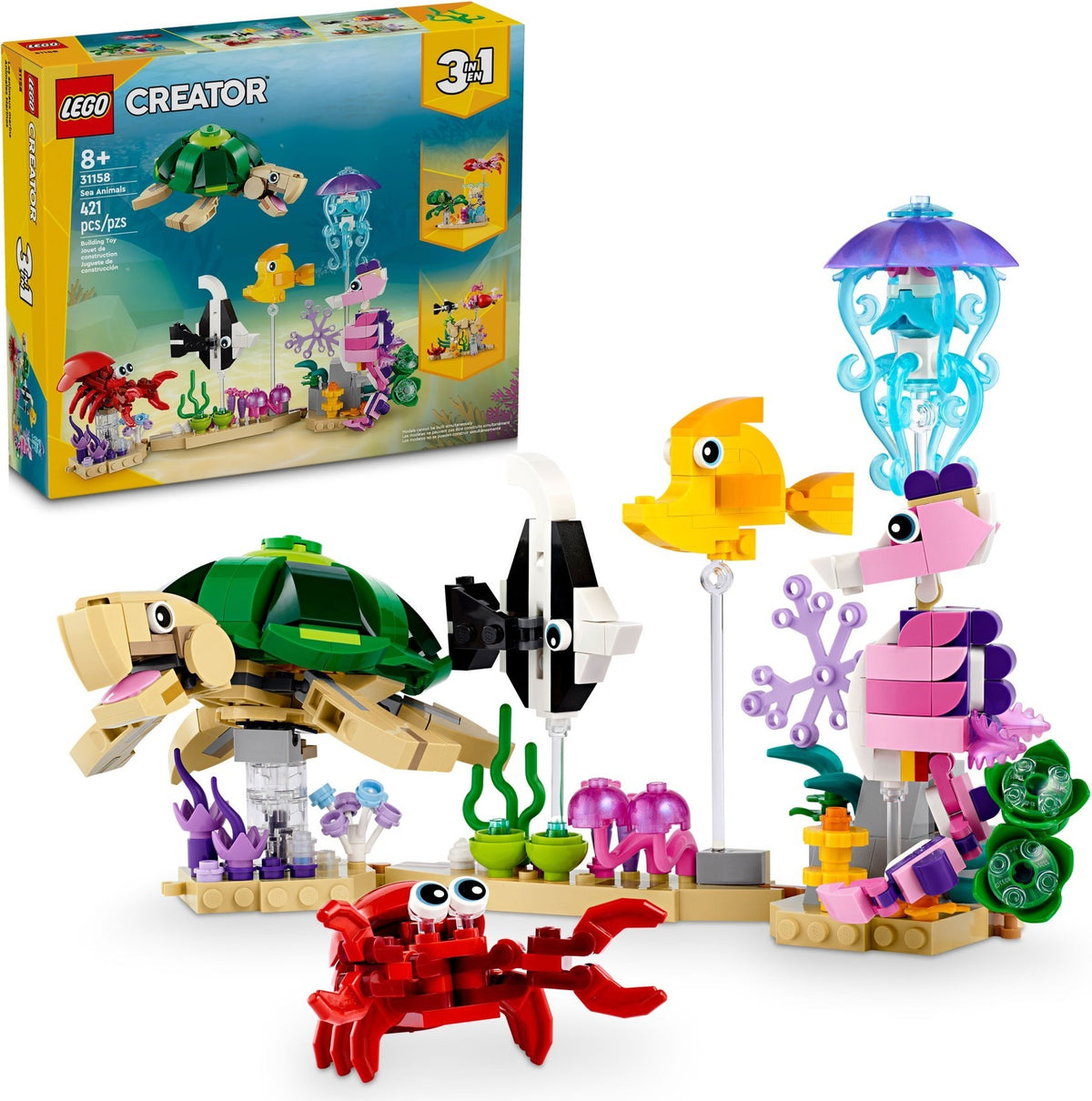 LEGO Creator 31158 Meerestiere