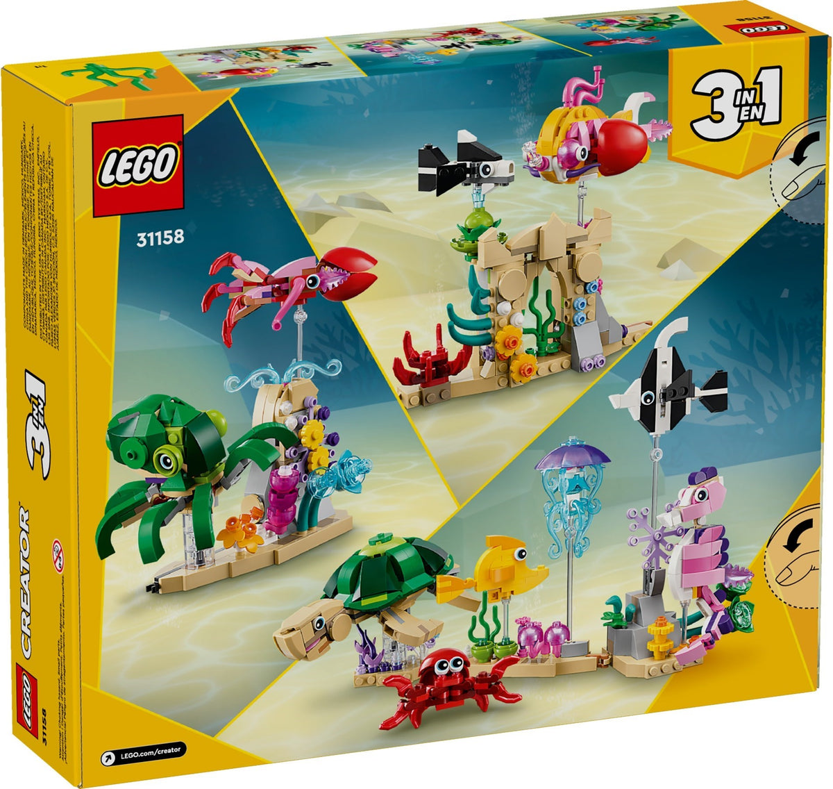 LEGO Creator 31158 Meerestiere