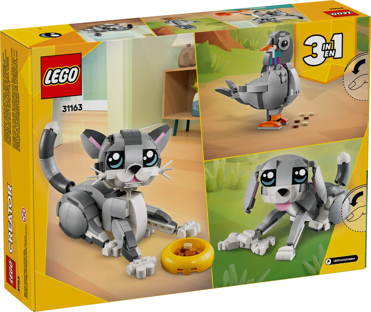 LEGO Creator 31163 Graue Katze