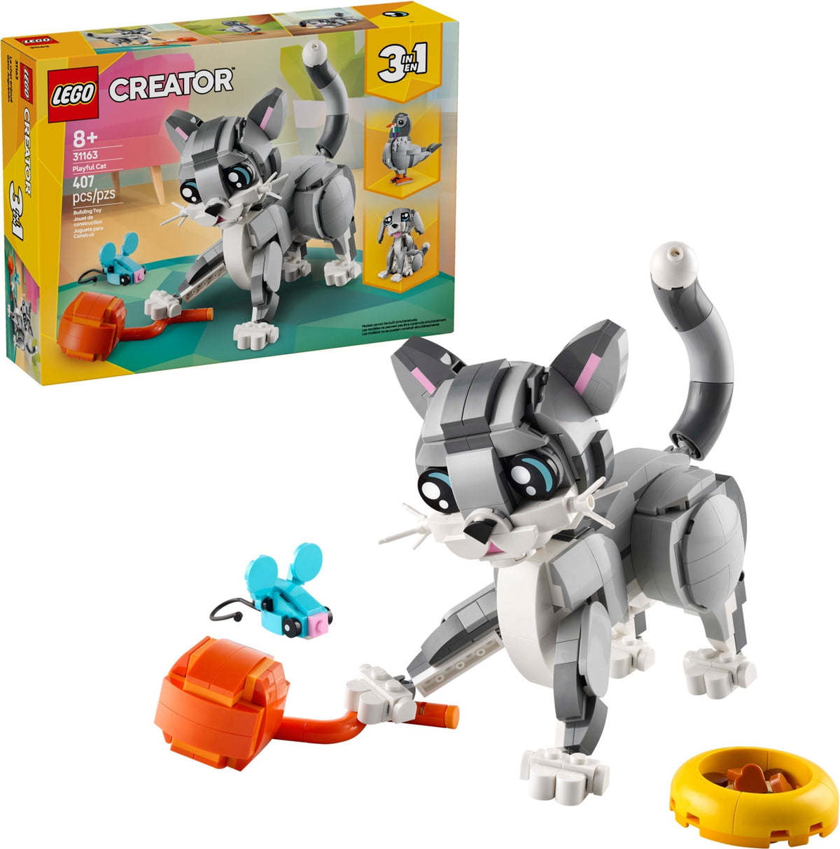 LEGO Creator 31163 Graue Katze