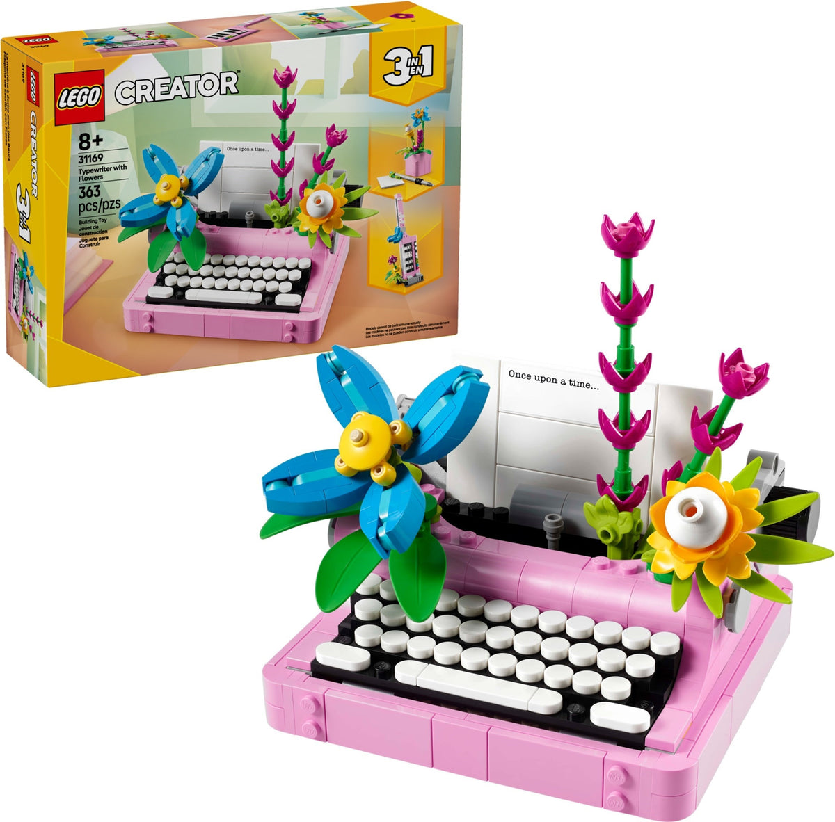 LEGO Creator 31169 Schreibmaschine mit Blumen