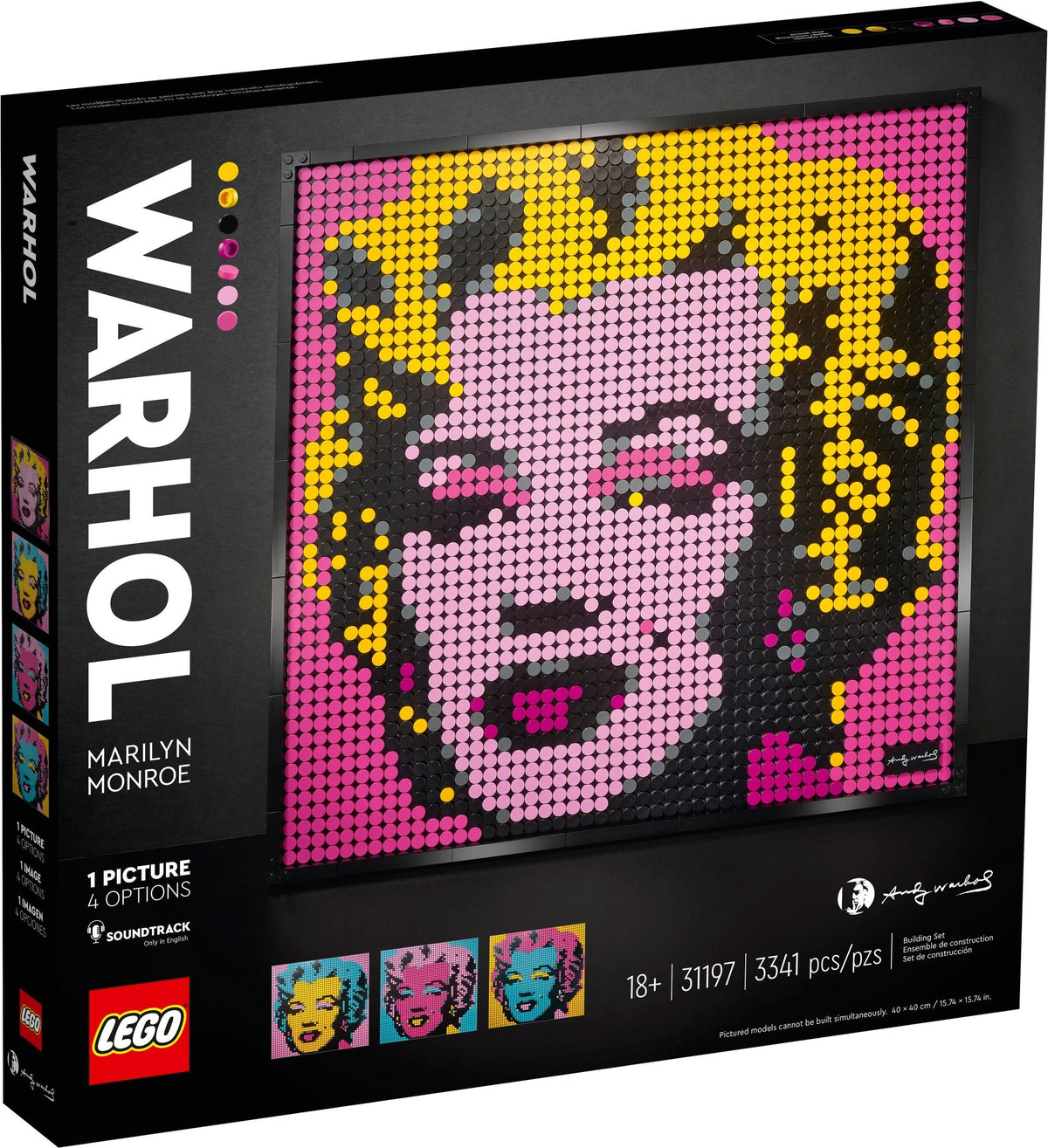 LEGO ART 31197 Andy Warhol&#39;s Marilyn Monroe