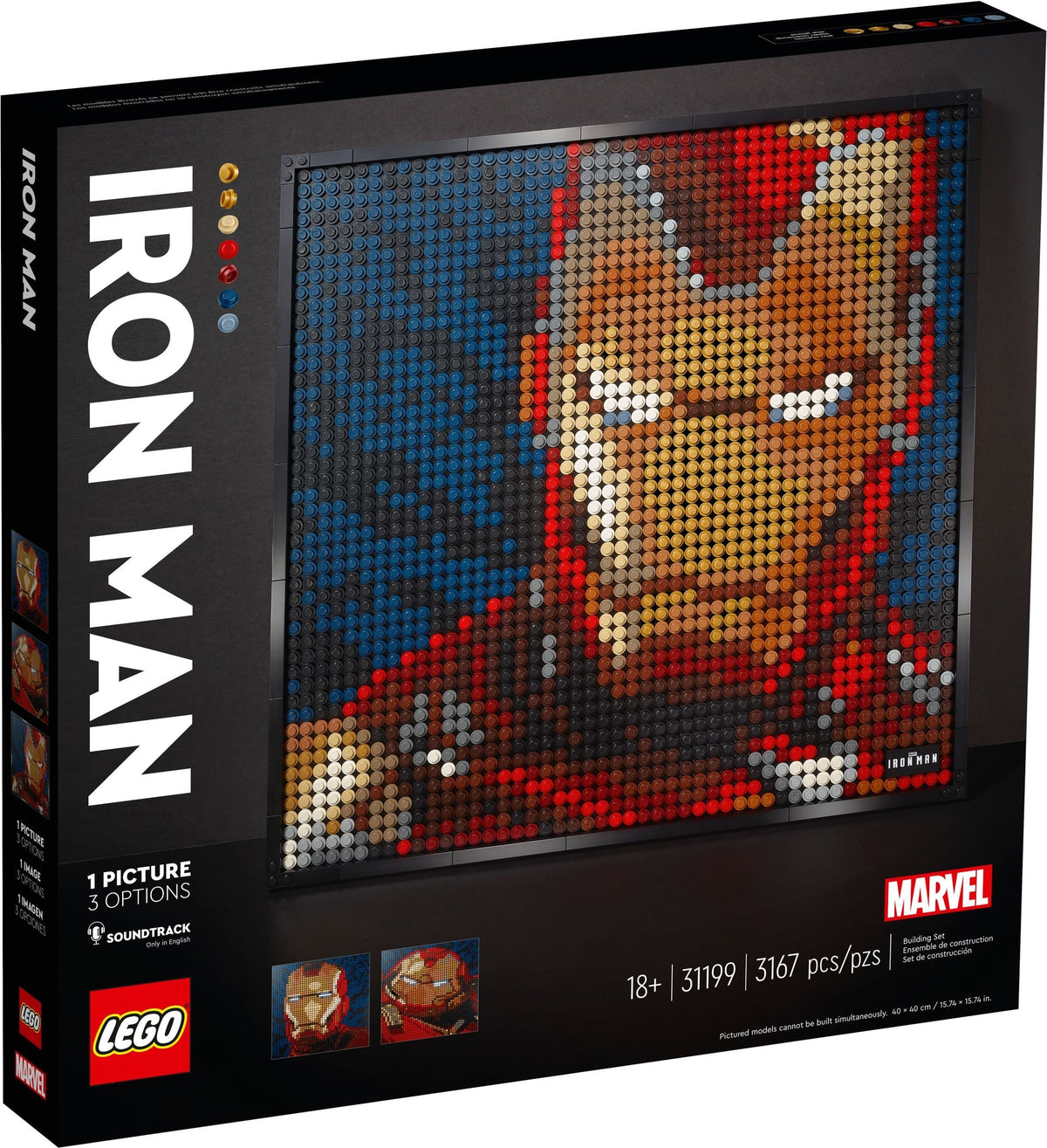 LEGO ART 31199 Marvel Studios Iron Man