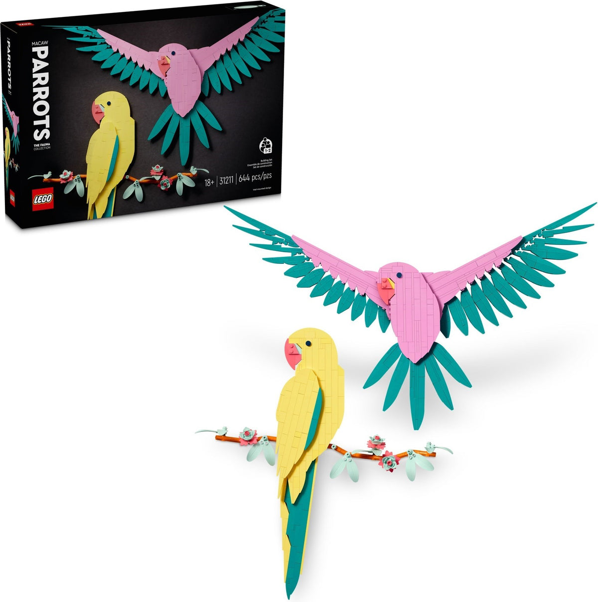 LEGO ART 31211 Die Fauna Kollektion – Aras
