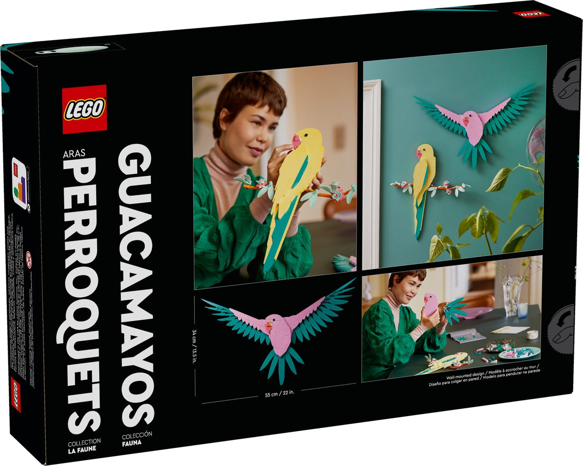 LEGO ART 31211 Die Fauna Kollektion – Aras