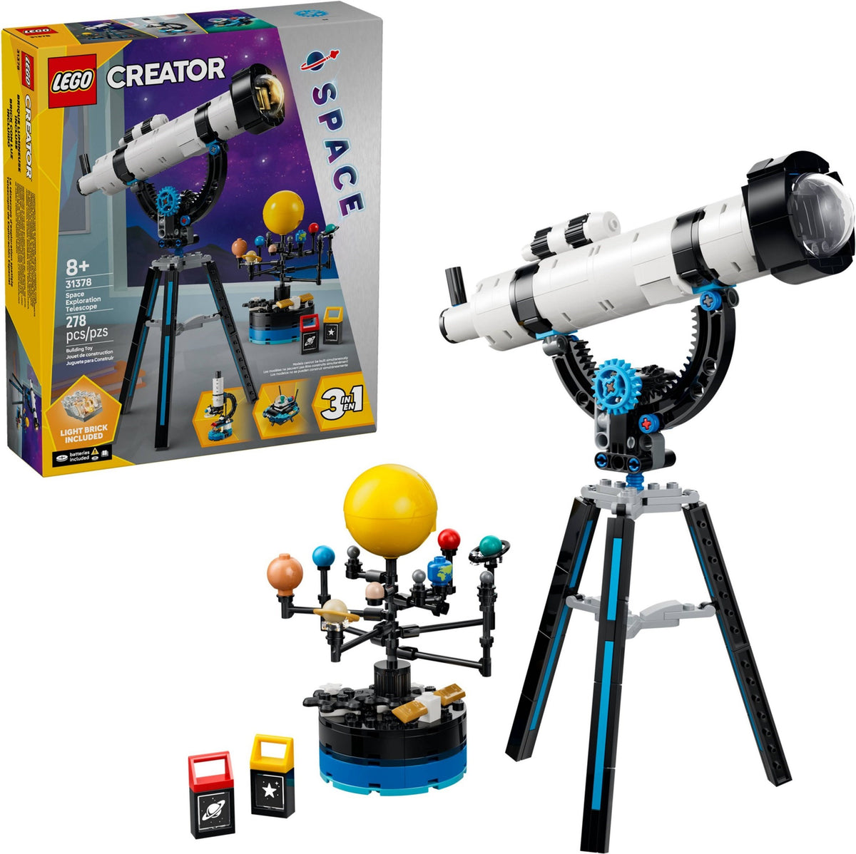 LEGO Creator 31378 Weltraumteleskop