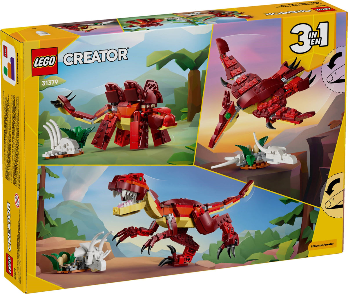 LEGO Creator 31379 Wilder Dinosaurier