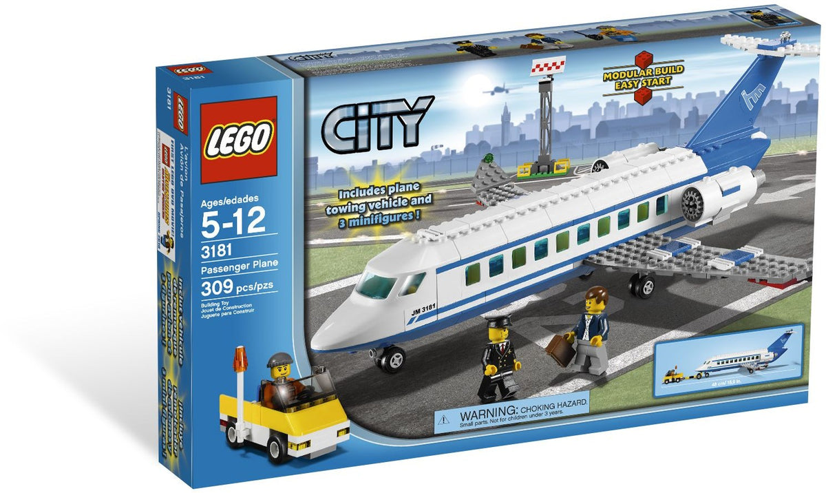LEGO City 3181 Passagierflugzeug