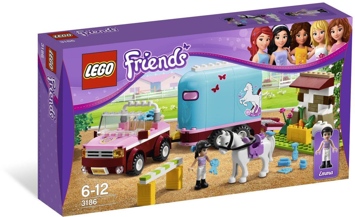 LEGO Friends 3186 Geländewagen mit Pferdeanhänger