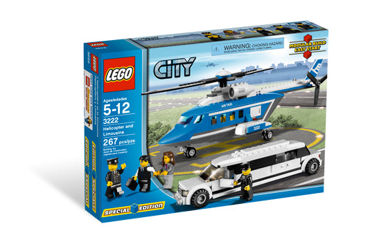 LEGO City 3222 Hubschrauber und Limousine