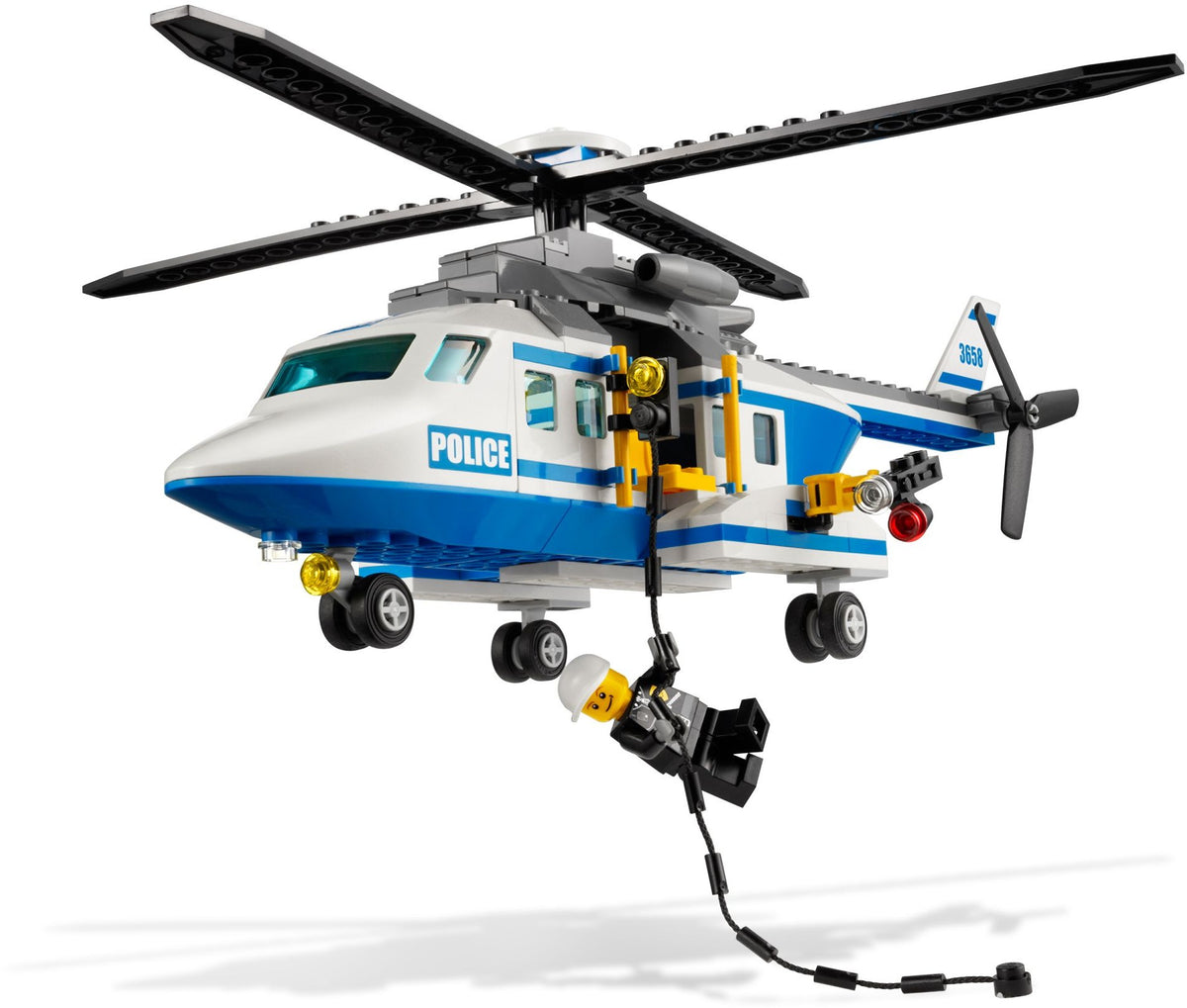 LEGO City 3658 Polizei Helikopter