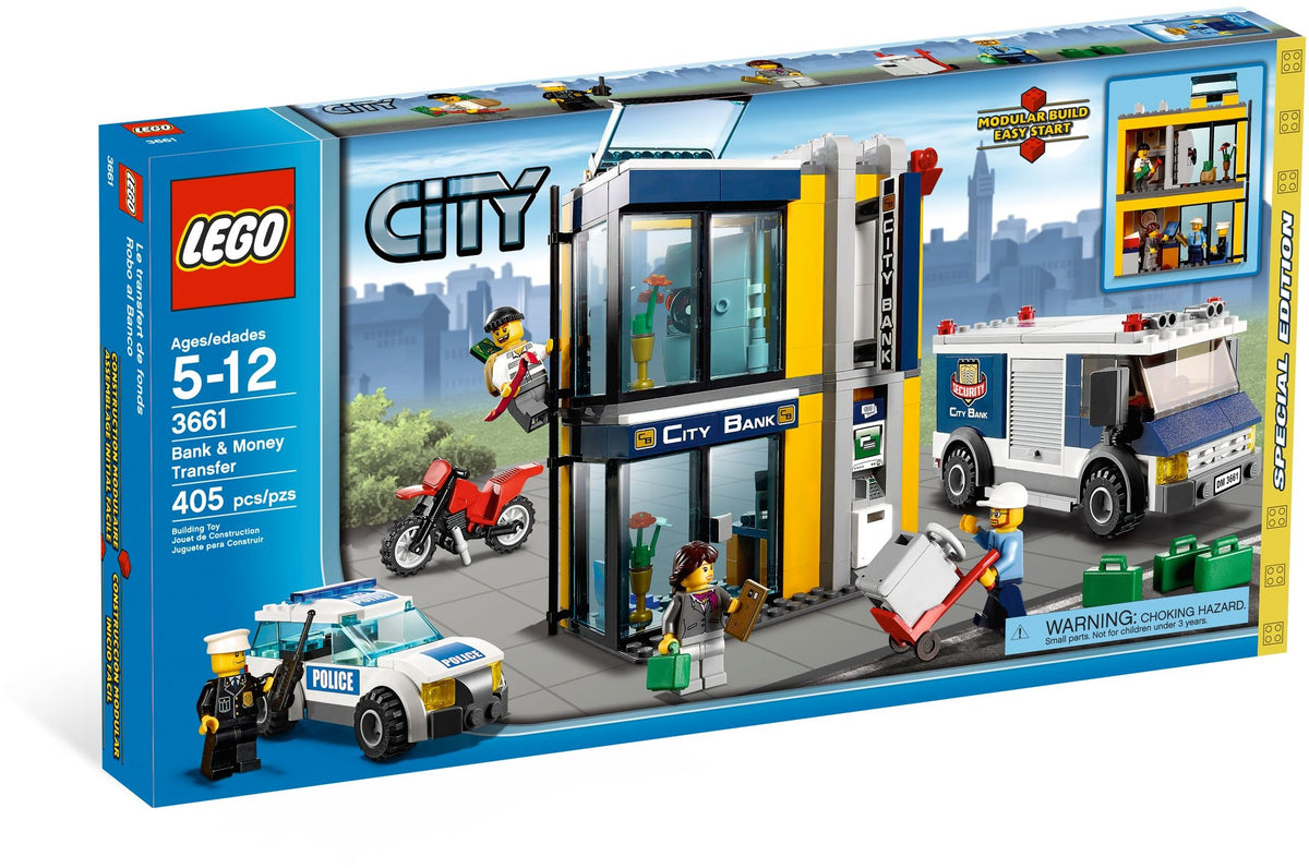 LEGO City 3661 Bank und Geldtransport