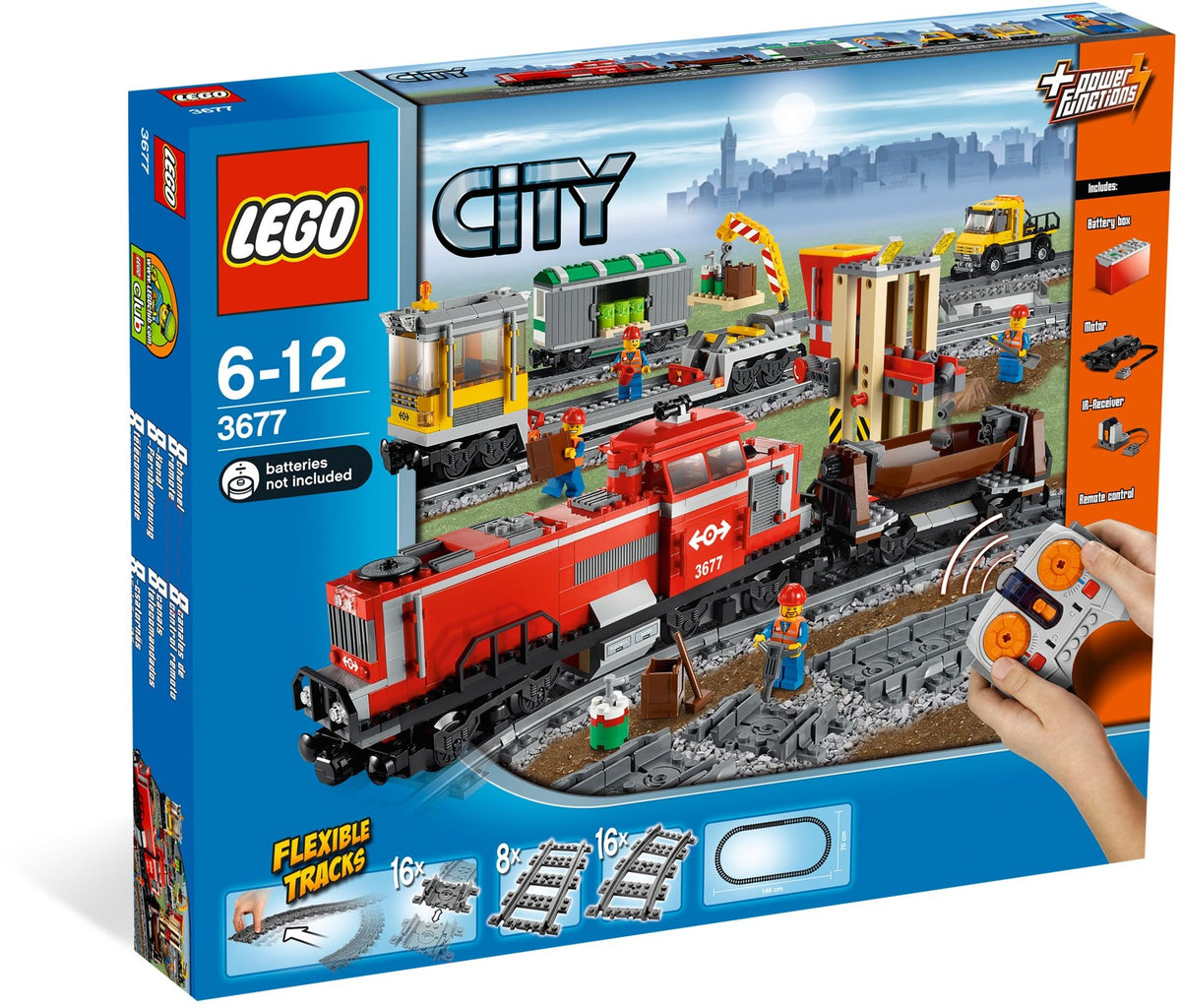 LEGO City 3677 Güterzug mit Diesellokomotive