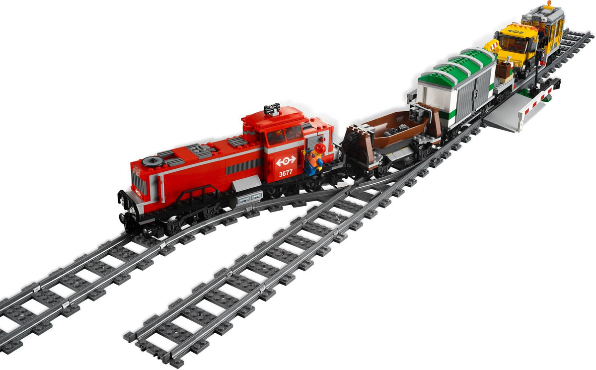 LEGO City 3677 Güterzug mit Diesellokomotive
