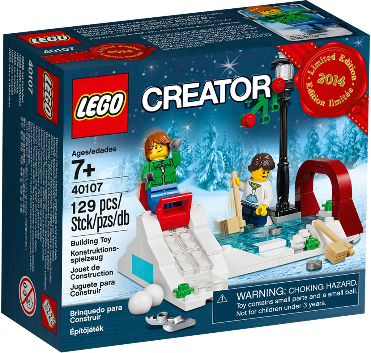 LEGO Creator 40107 Winterliches Schlittschuh-Abenteuer