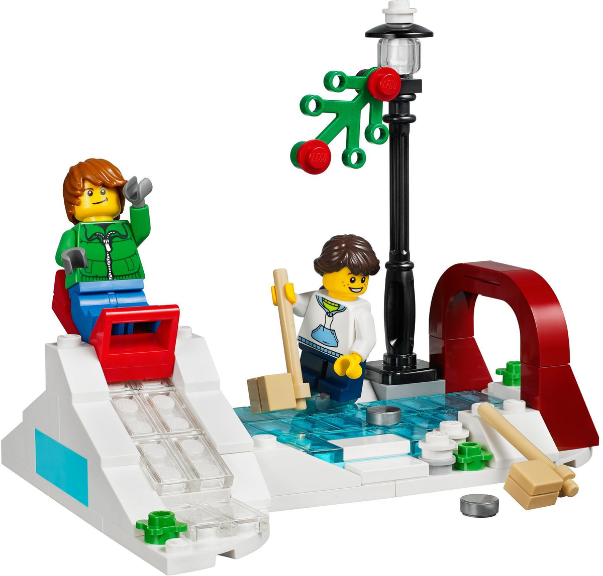LEGO Creator 40107 Winterliches Schlittschuh-Abenteuer