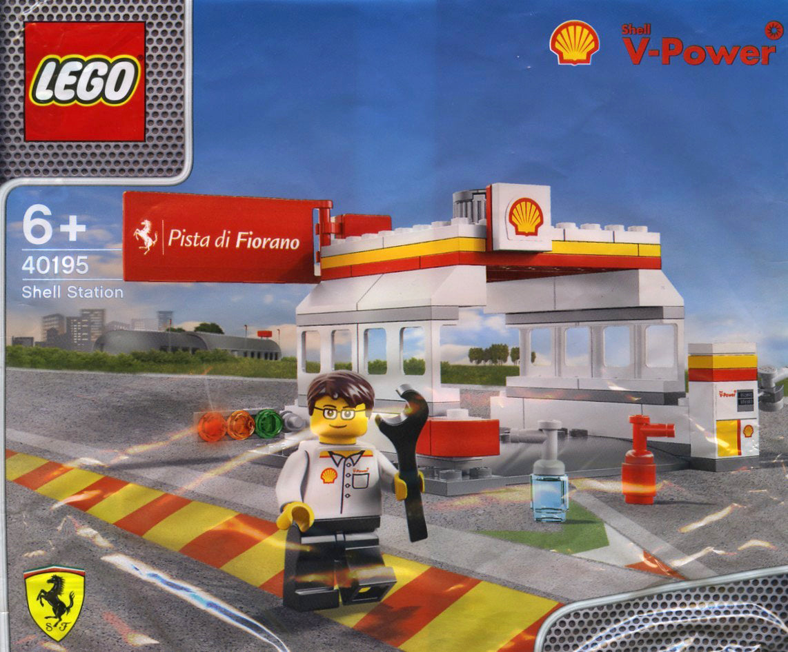 LEGO Promotional Lego Exklusiv 40195 V-Power Shell Station