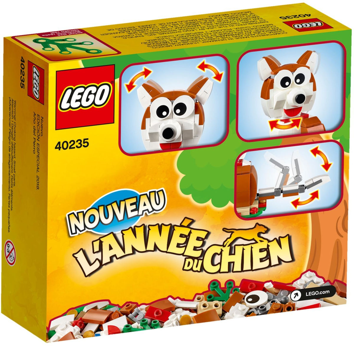 LEGO 40235 Jahr des Hundes