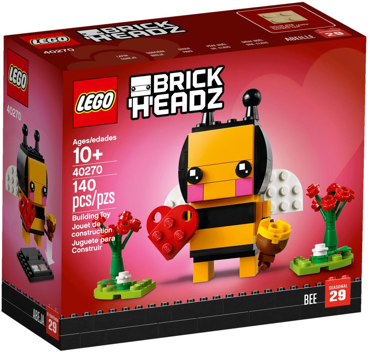 LEGO Brickheadz 40270 Valentinstags-Biene