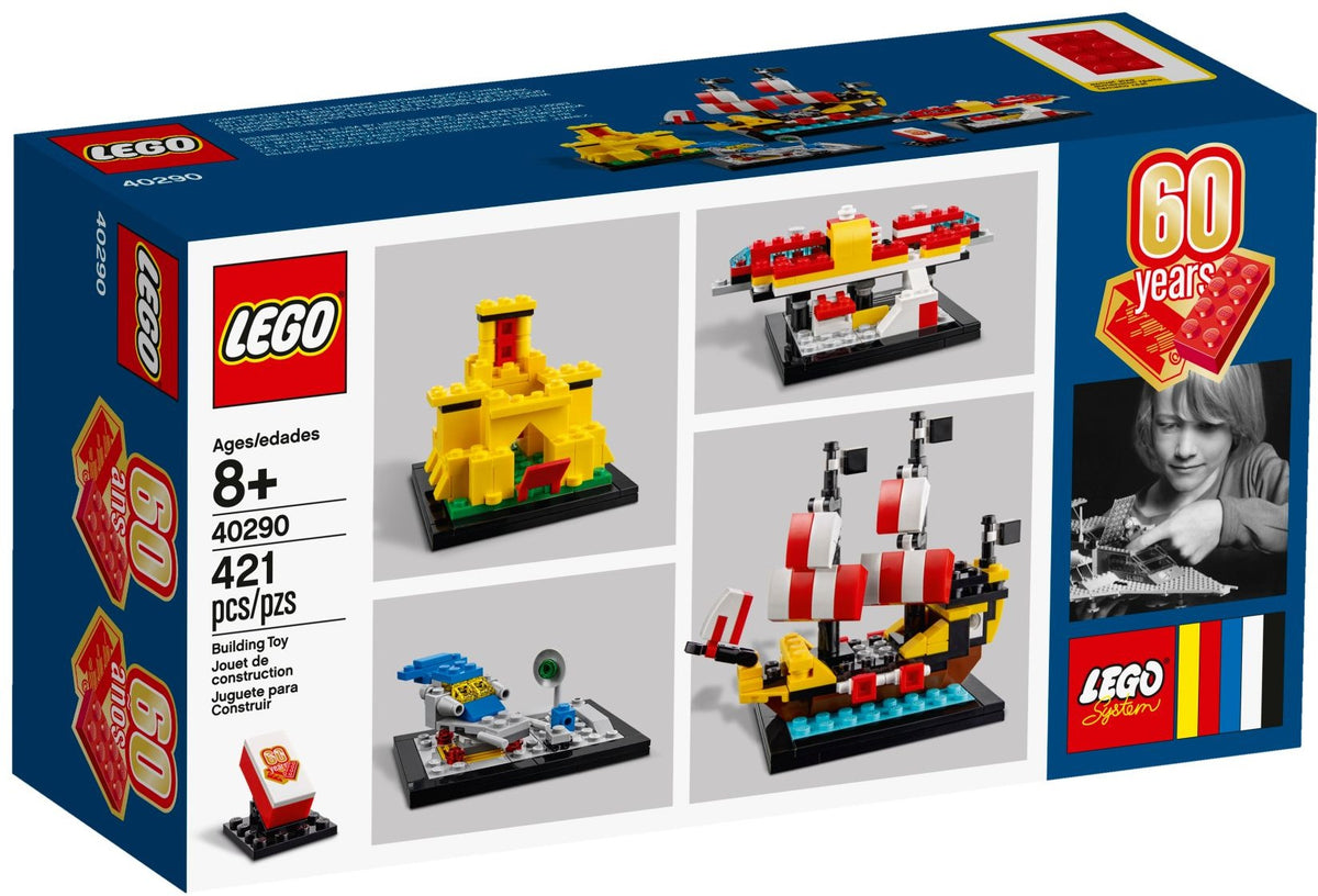 LEGO Promotional Lego Exklusiv 60 Jahre LEGO Stein 40290