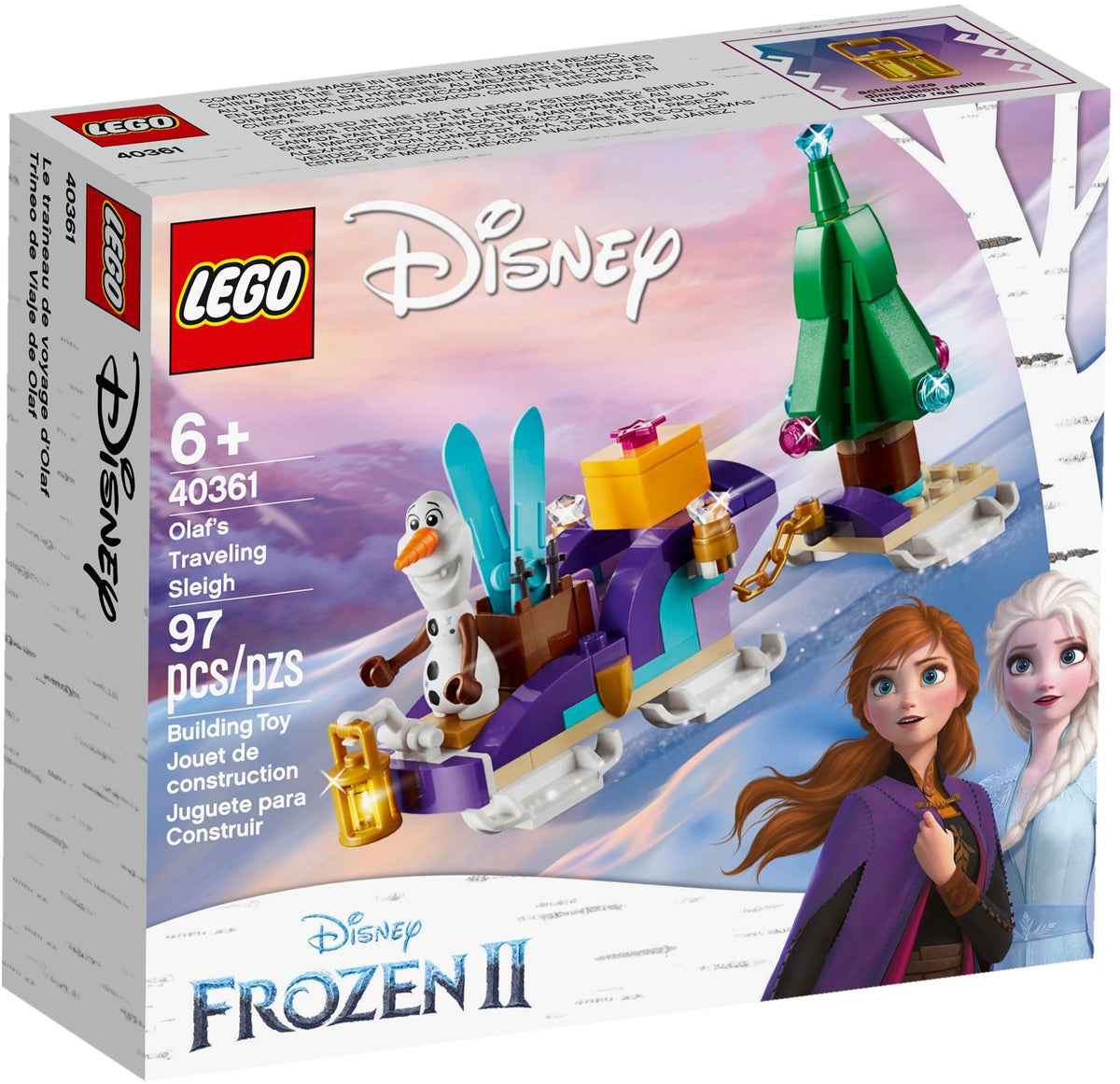 LEGO Disney 40361 Olafs Schlitten