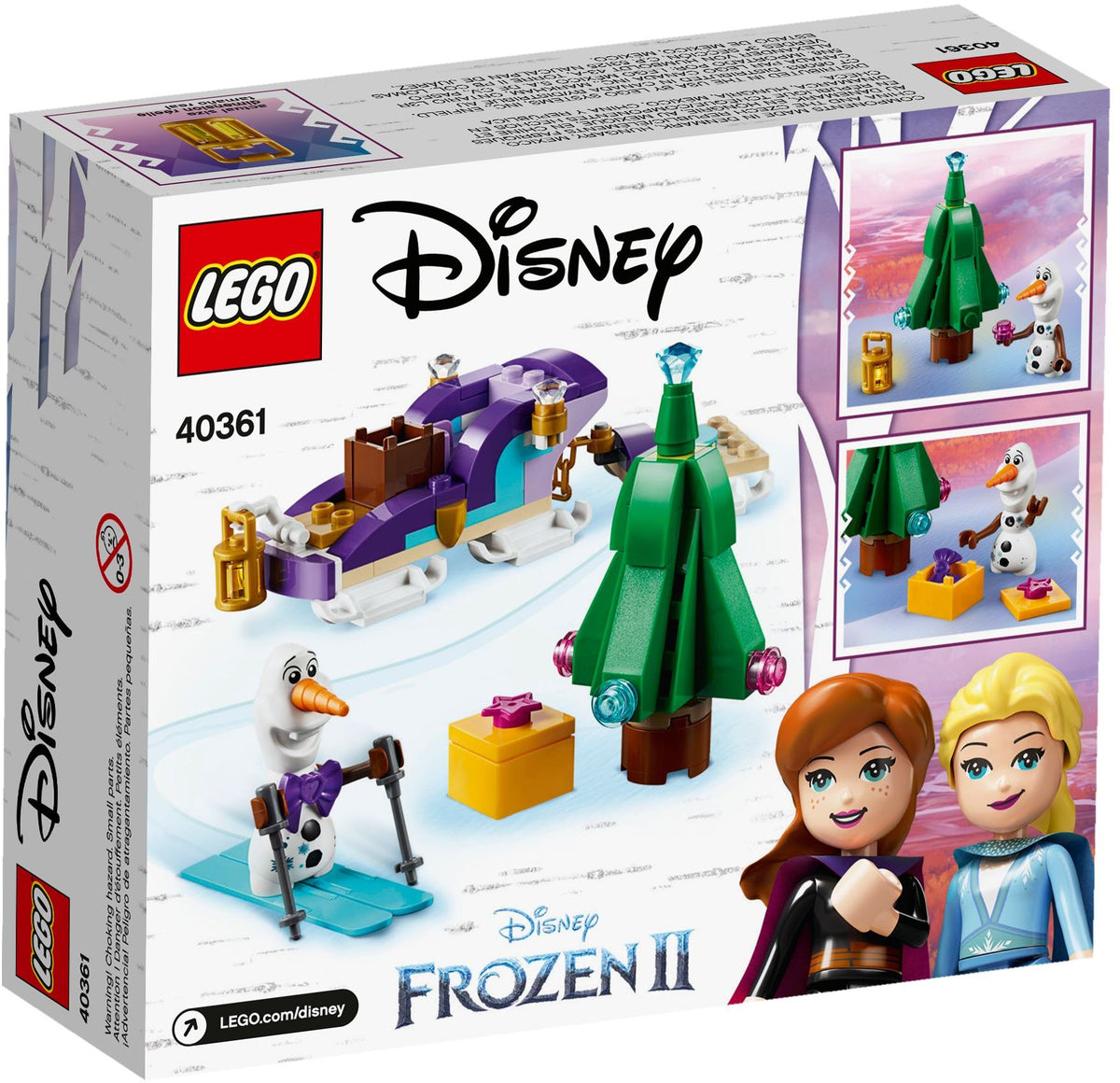 LEGO Disney 40361 Olafs Schlitten