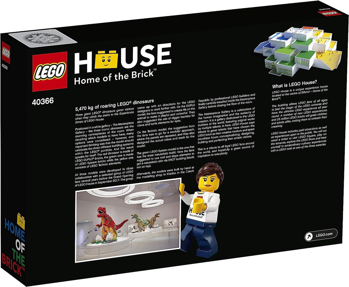 LEGO Promotional Lego Exklusiv 40366 LEGO House - Dinosaurier