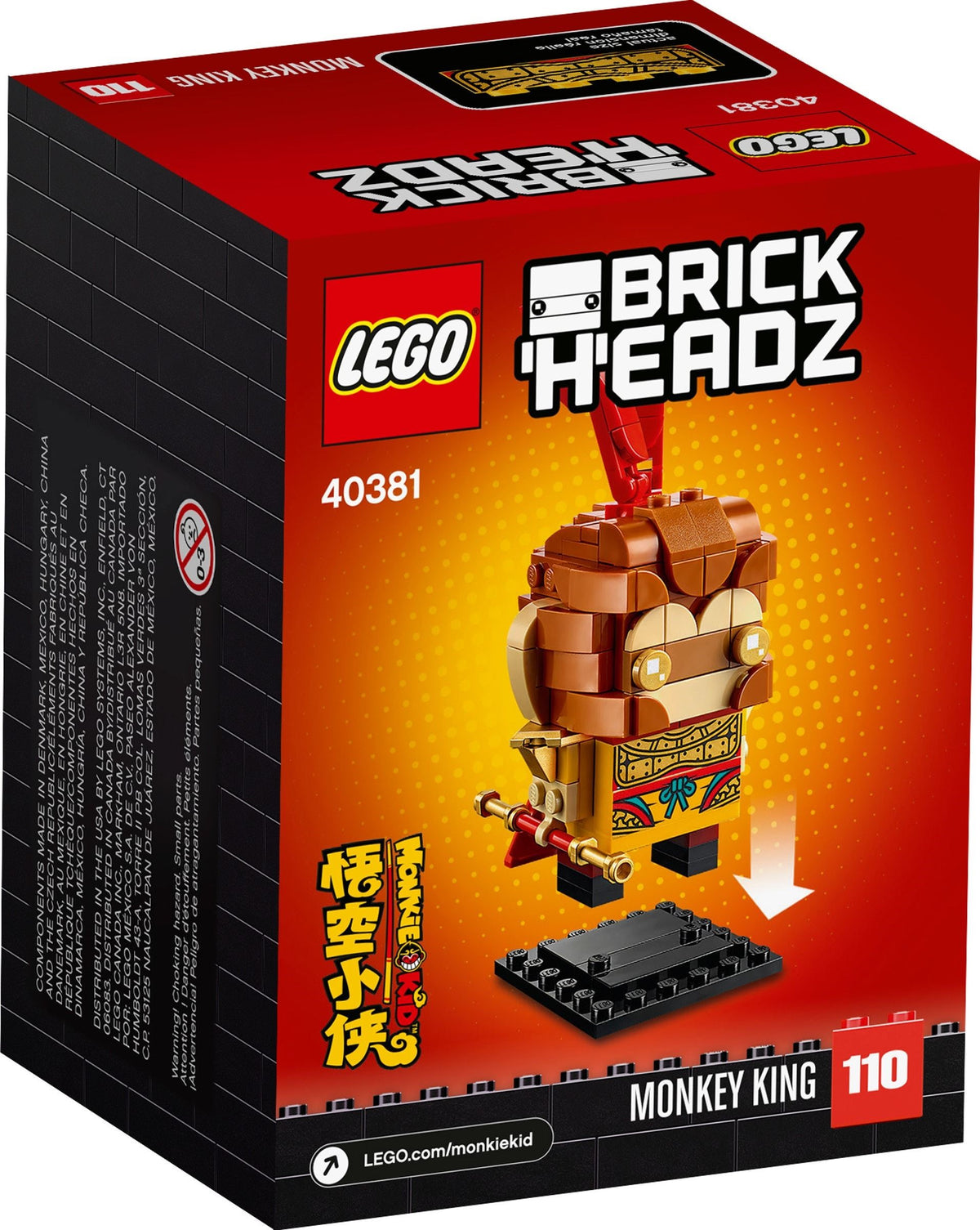 LEGO Brickheadz 40381 Monkey King