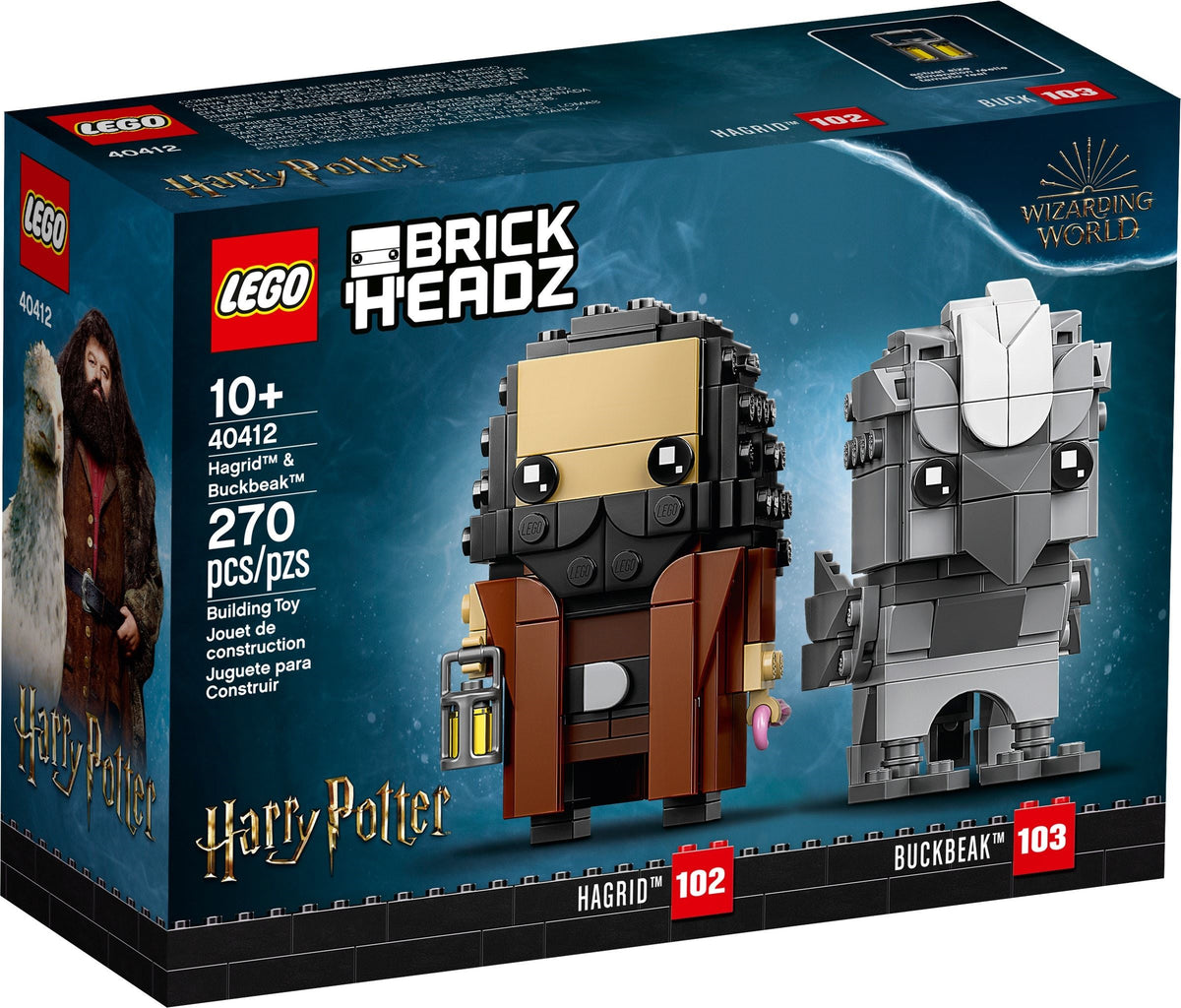 LEGO Brickheadz Harry Potter 40412 Hagrid und Seidenschnabel