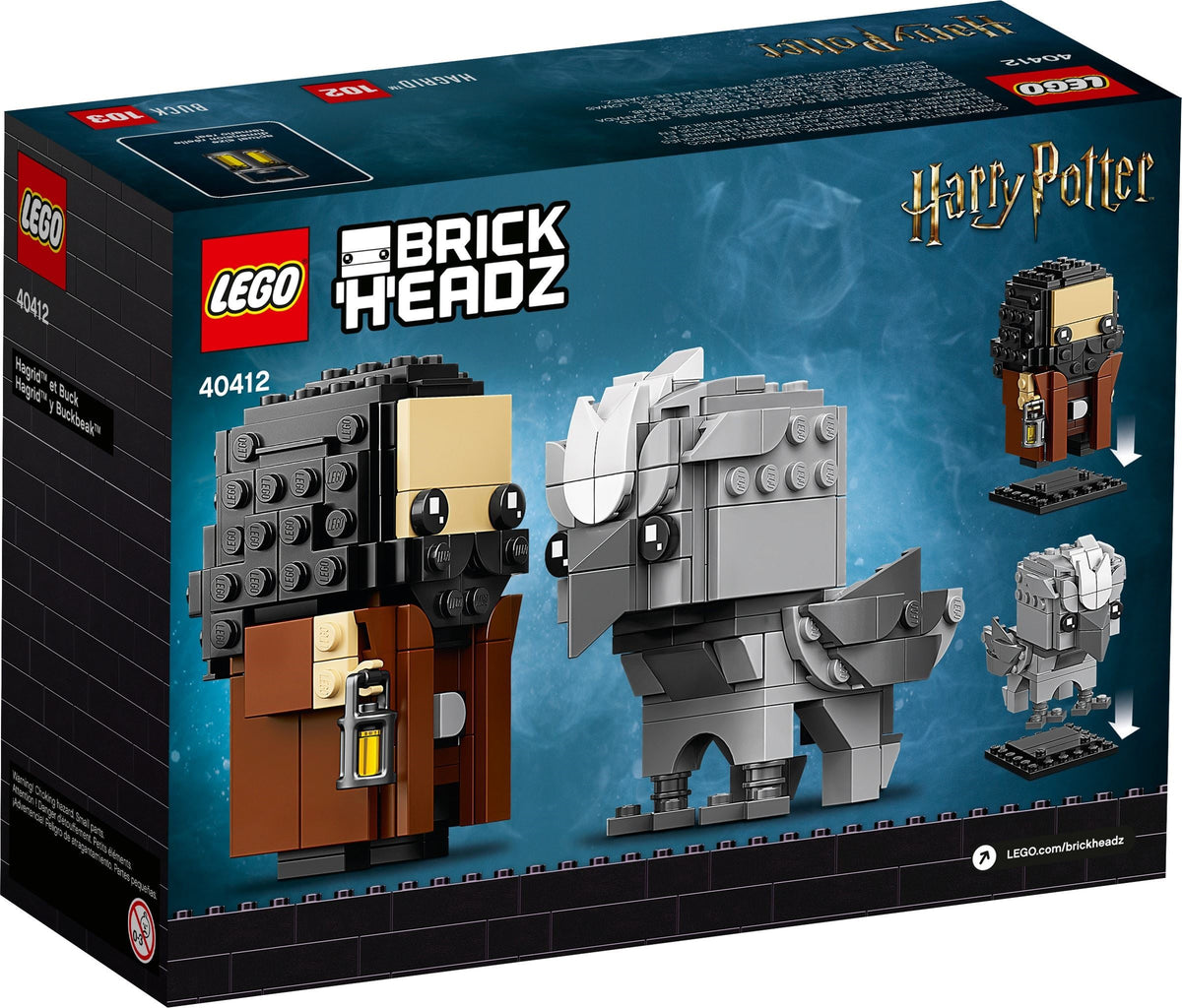 LEGO Brickheadz Harry Potter 40412 Hagrid und Seidenschnabel
