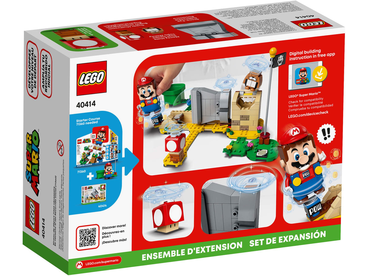 LEGO Super Mario 40414 Monty Maulwurf und Superpilz